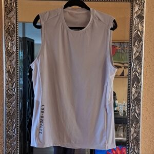 lululemon athletica Light Gray Tank Top